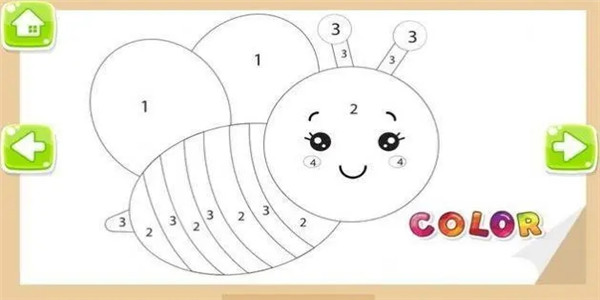 好玩的数字填色游戏