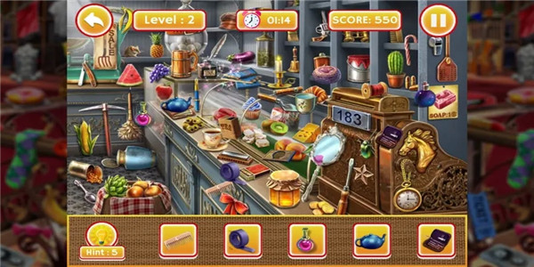 在一堆东西里面找物品的游戏