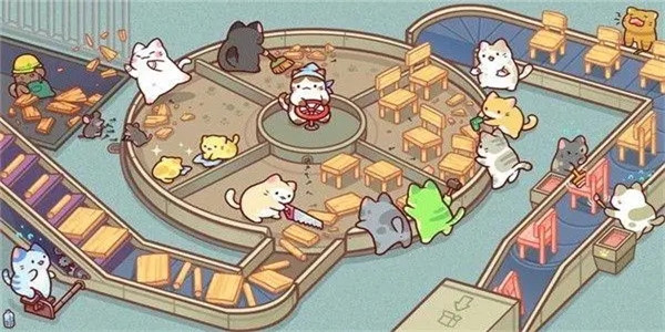 画风很好的猫咪养成类游戏