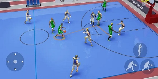 攻防套路多的篮球手游