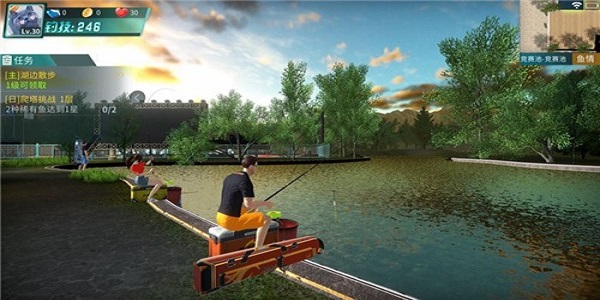 最真实的3D钓鱼游戏