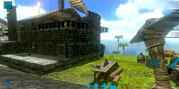 采集建造生存类手机游戏