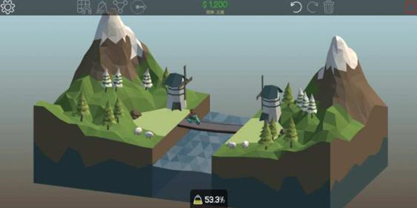 好玩的桥梁建造游戏