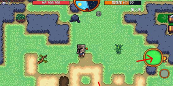 横版像素生存游戏