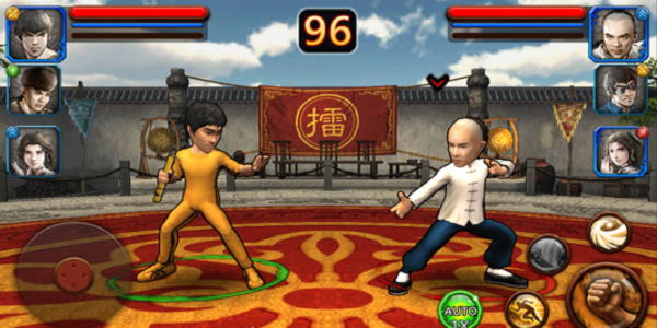 有中国功夫的格斗游戏