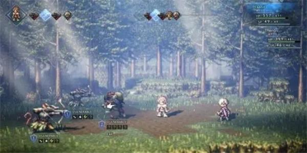 与八方旅人类似的游戏