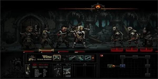 暗黑风格的放置类手游