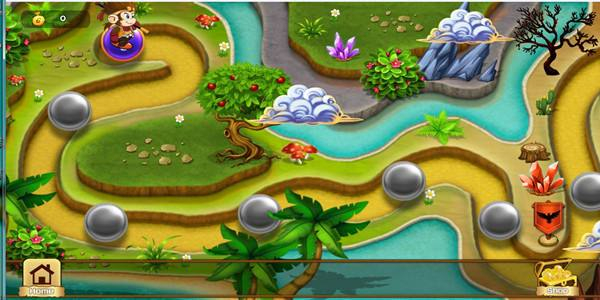 进行刺激冒险闯关的挑战游戏