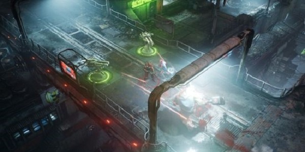 赛博风动作射击游戏