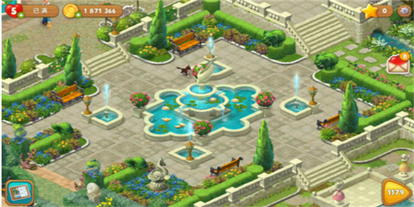 可以经营花园的游戏