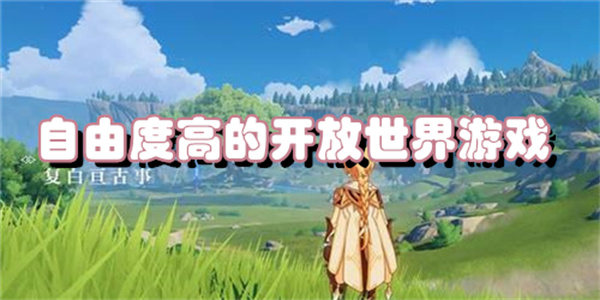 自由度高的开放世界游戏
