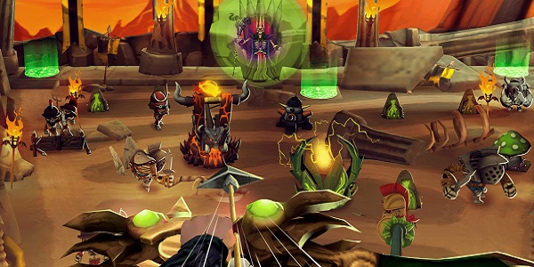 打骷髅的塔防游戏