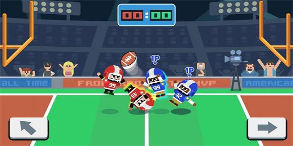 有橄榄球玩法的游戏